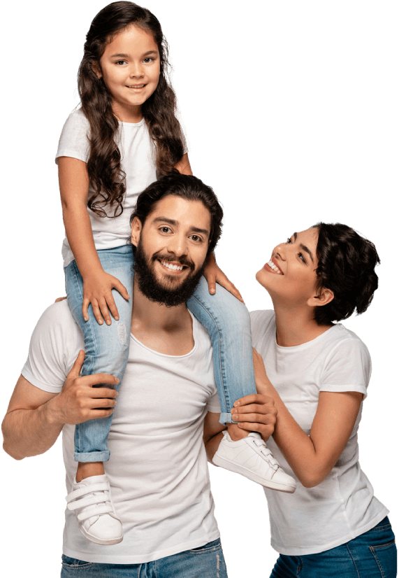 Imagem de uma família